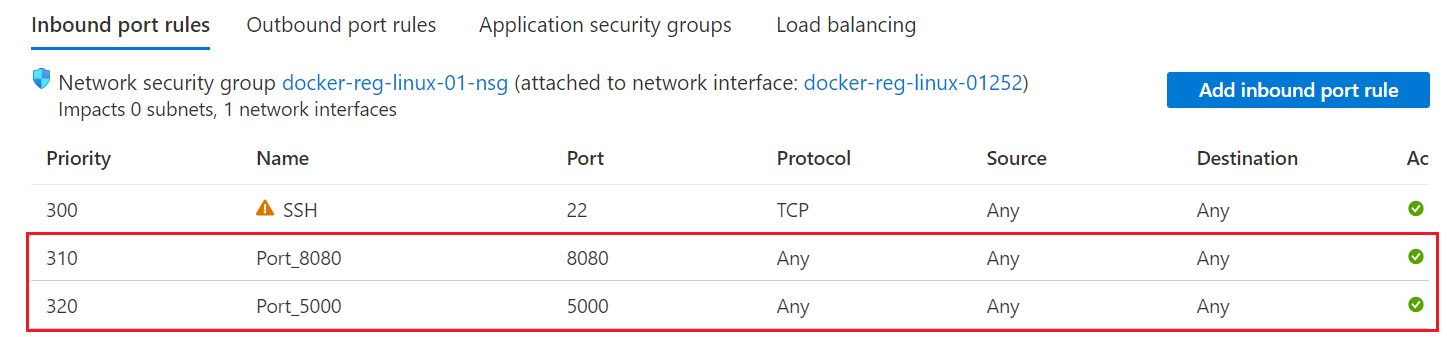 setup a basic private docker registry